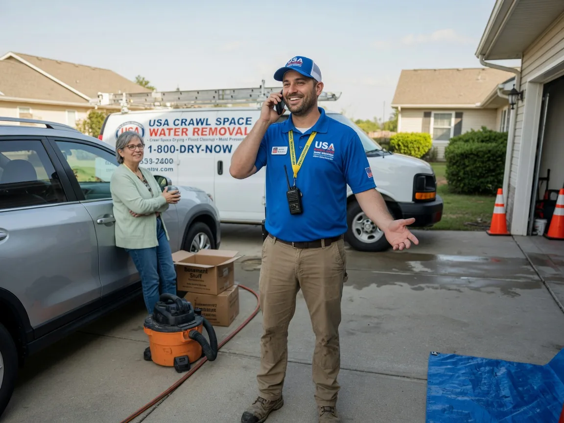 Crawl Space Water Removal Harrisburg, NC FAQs